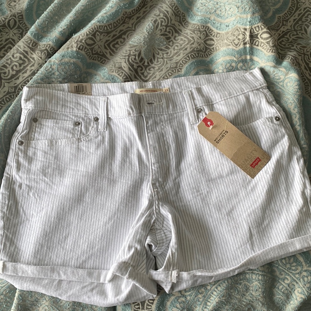 Striped shorts
